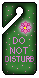 Do Not Disturb Sign - Flower Room