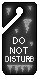 Do Not Disturb Sign - Stalactite Room