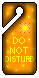 Do Not Disturb Sign - Sun Room